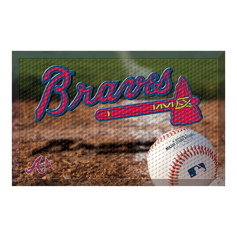 Atlanta Braves MLB Scraper Doormat (19x30)