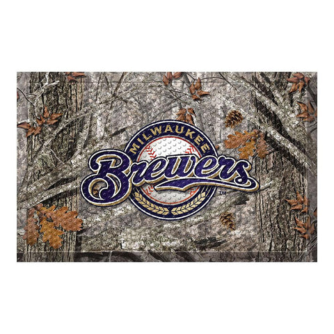 Milwaukee Brewers MLB Scraper Doormat (19x30)