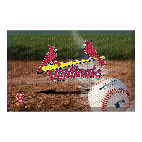 St. Louis Cardinals MLB Scraper Doormat (19x30)