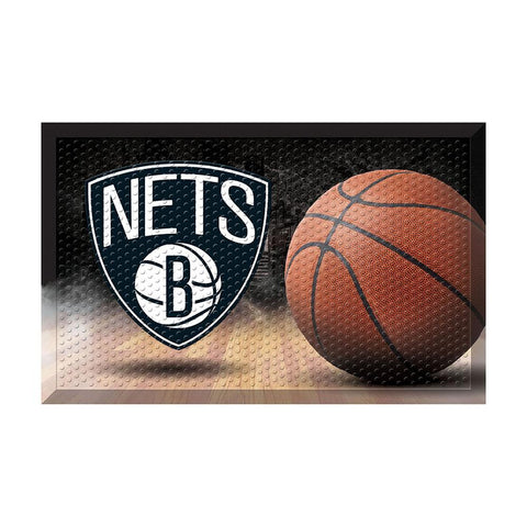 Brooklyn Nets NBA Scraper Doormat (19x30)