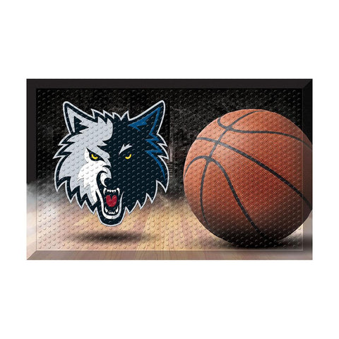 Minnesota Timberwolves NBA Scraper Doormat (19x30)