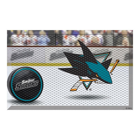 San Jose Sharks NHL Scraper Doormat (19x30)