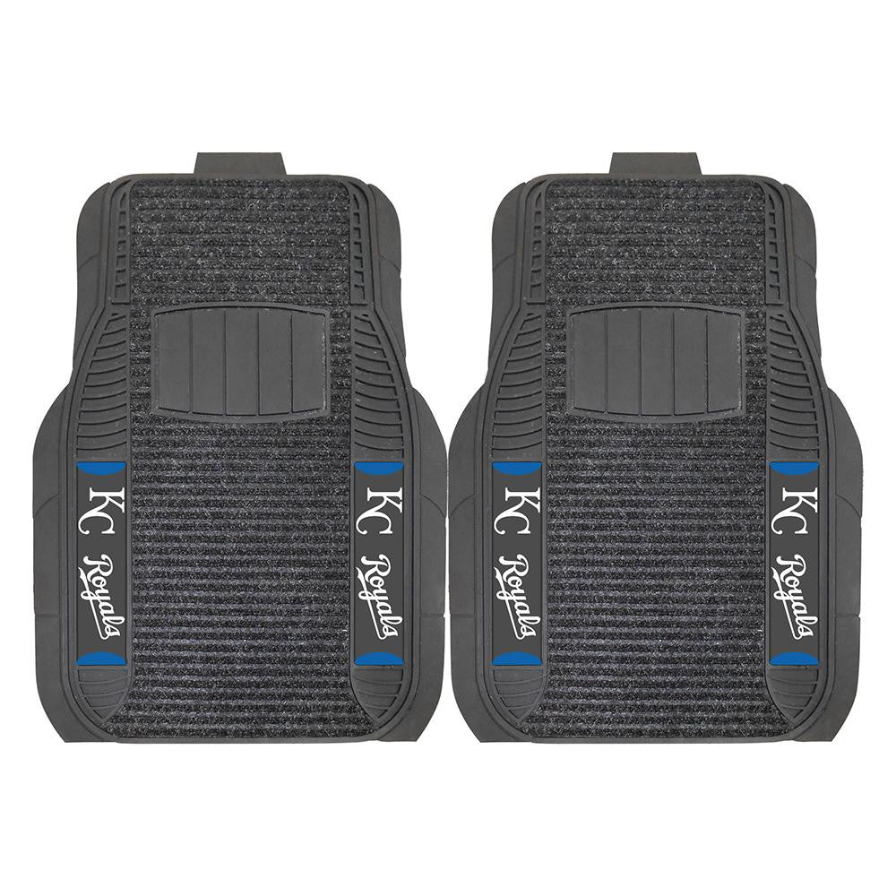 Kansas City Royals MLB Deluxe 2-Piece Vinyl Car Mats