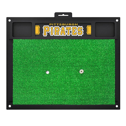 Pittsburgh Pirates MLB Golf Hitting Mat (20in L x 17in W)