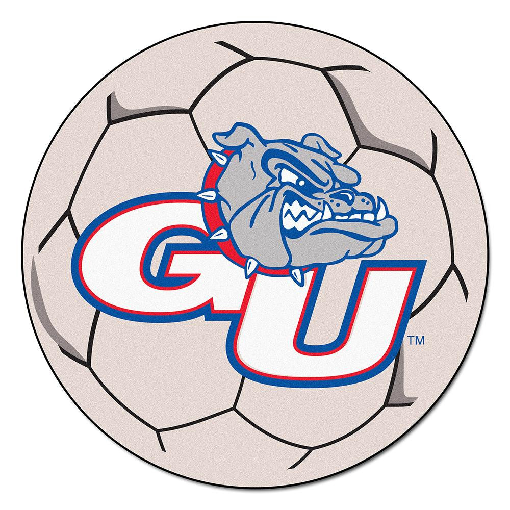 Gonzaga Bulldogs Ncaa "soccer Ball" Round Floor Mat (29")