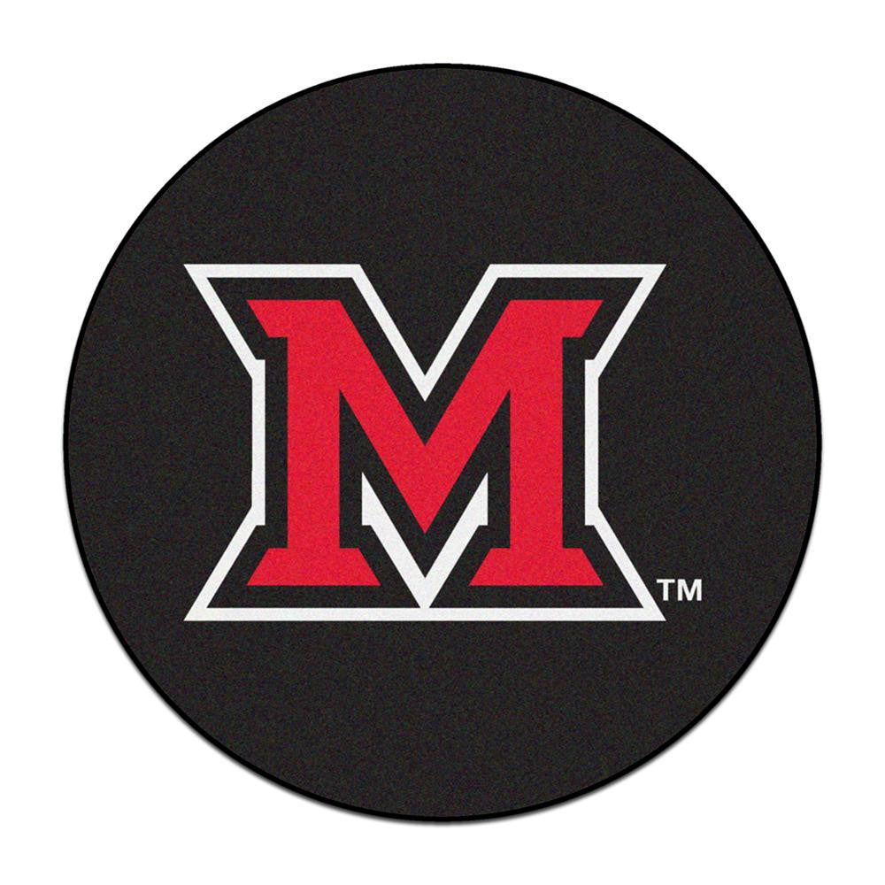 Miami Hurricanes Ncaa Puck Mat (29" Diameter)