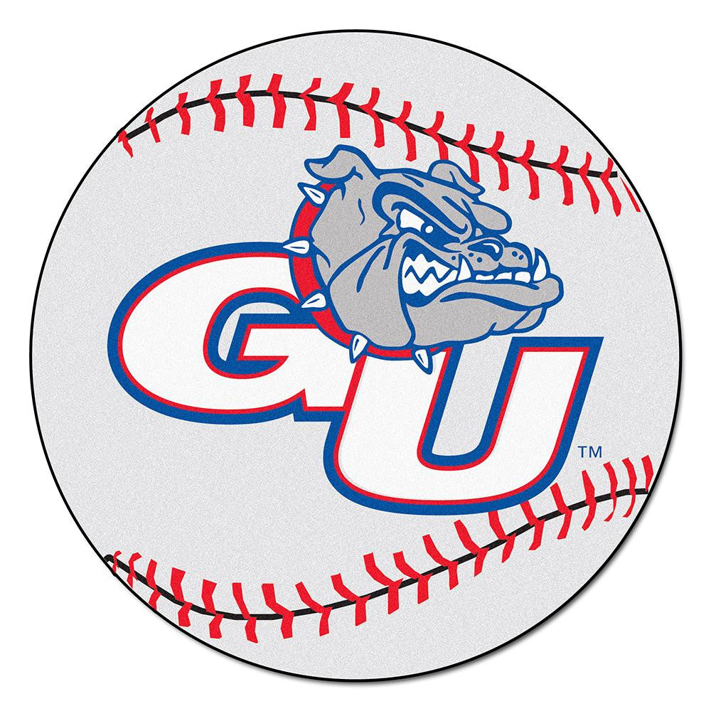 Gonzaga Bulldogs Ncaa "baseball" Round Floor Mat (29")