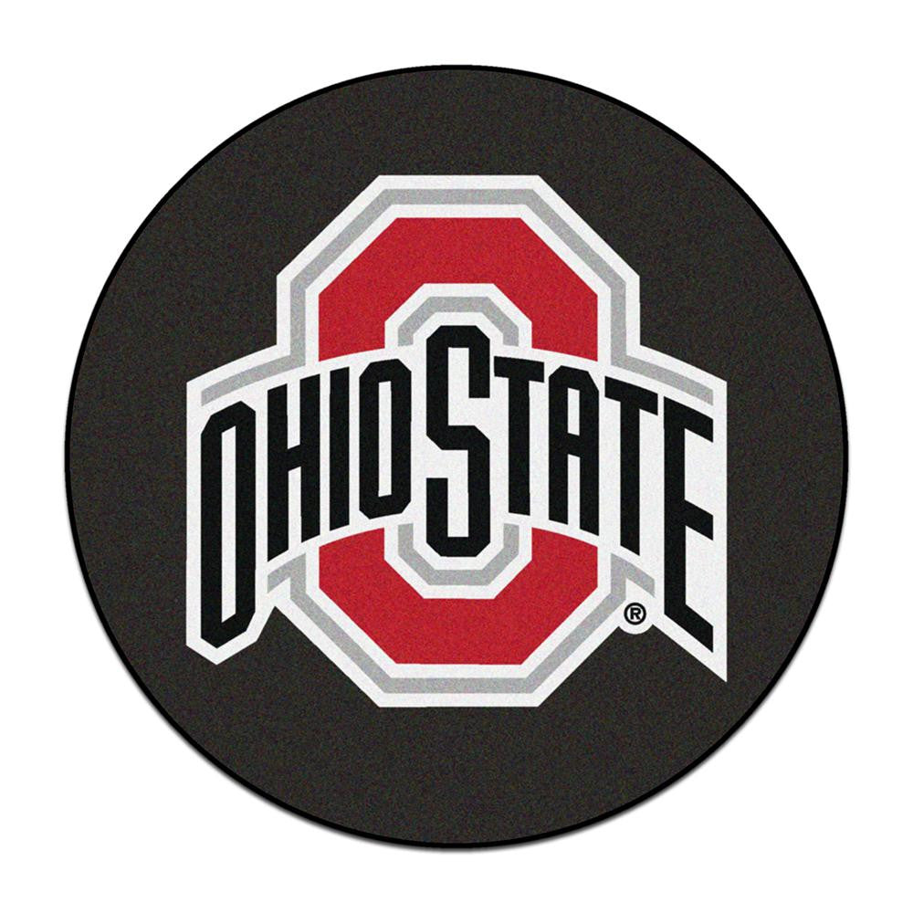 Ohio State Buckeyes Ncaa Puck Mat (29" Diameter)