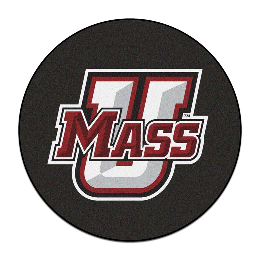 Massachusetts Minutemen Ncaa Puck Mat (29" Diameter)