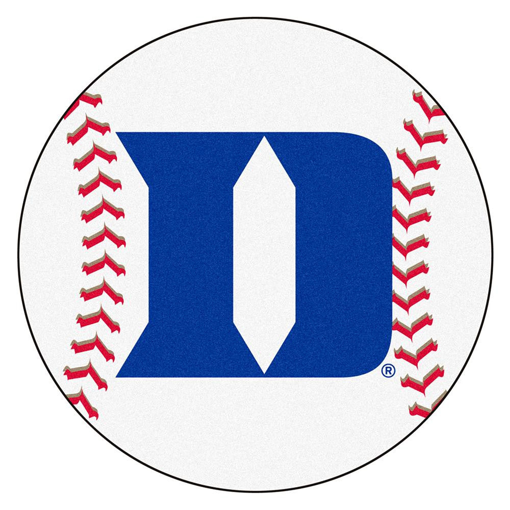 Duke Blue Devils Ncaa Baseball Round Floor Mat (29")