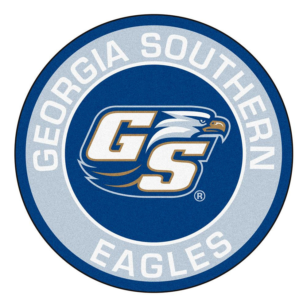 Georgia Southern Eagles Ncaa Round Floor Mat (29")