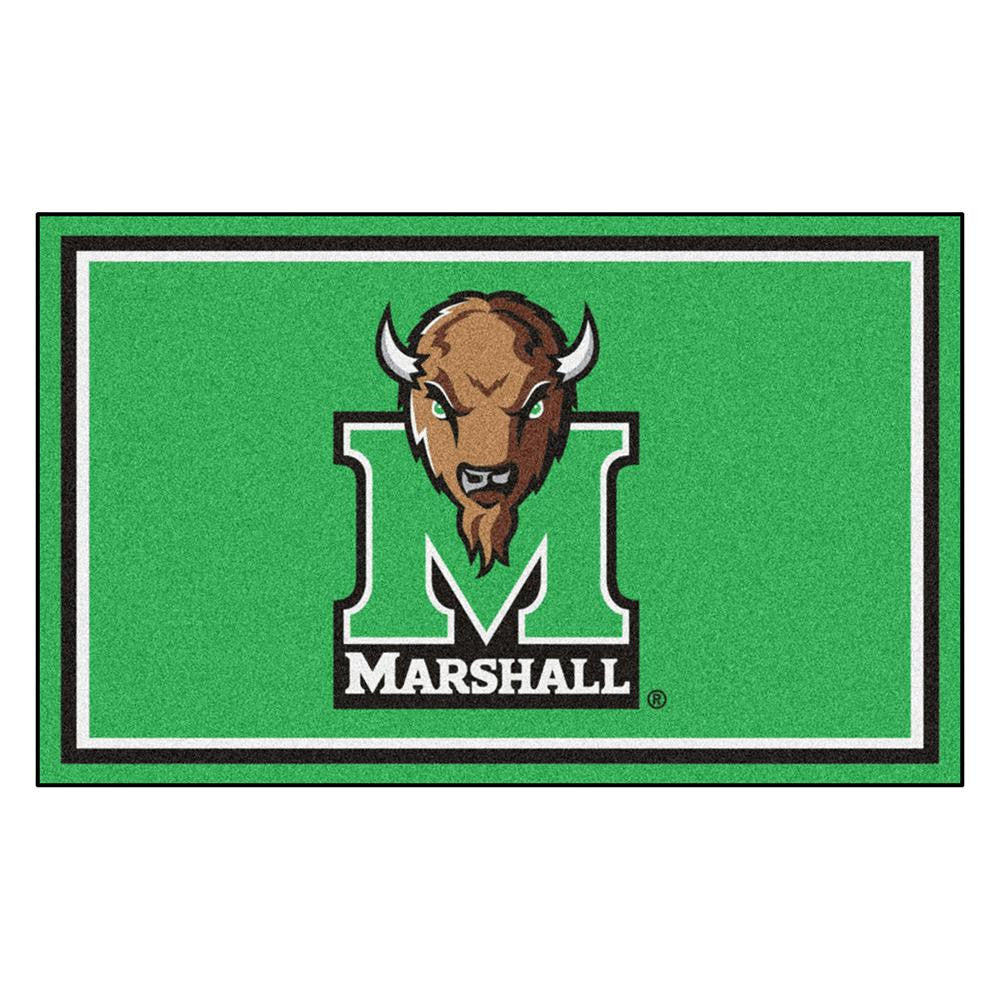 Marshall Thundering Herd Ncaa 4x6 Rug (46"x72")