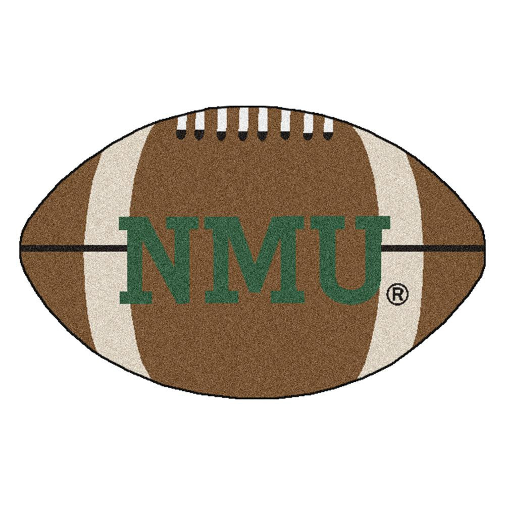 Northern Michigan Wildcats Ncaa "football" Floor Mat (22"x35")