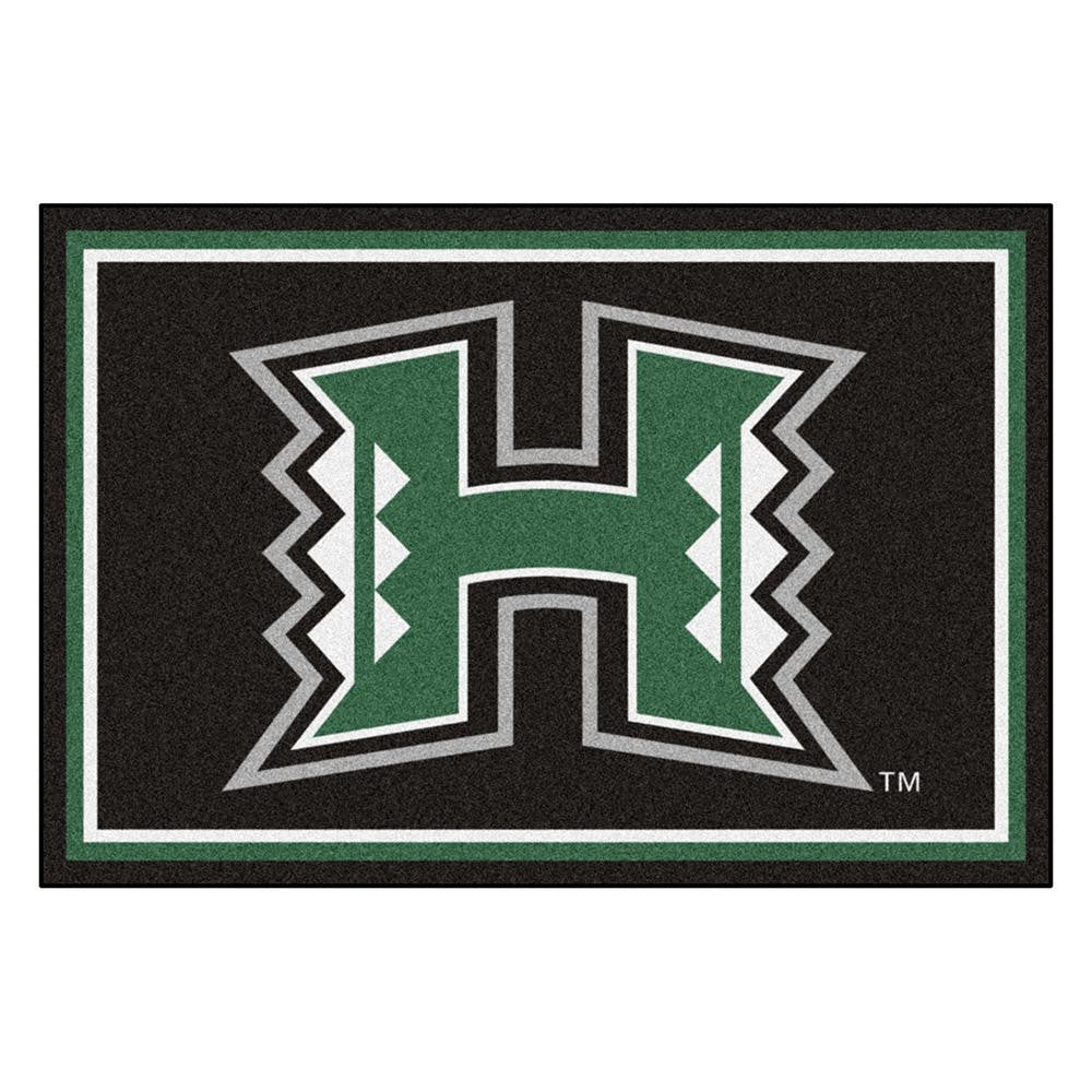 Hawaii Rainbow Warriors Ncaa Ulti-mat Floor Mat (5x8')