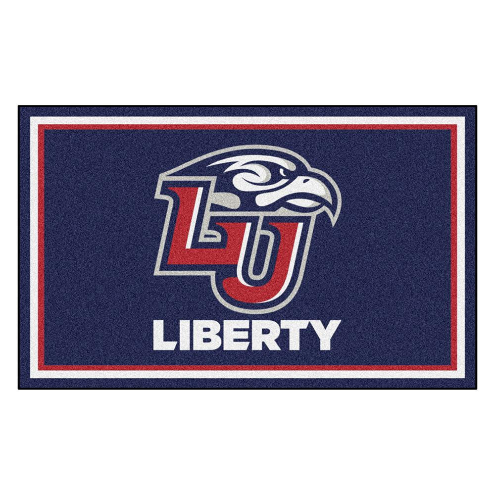 Liberty Flames Ncaa 4x6 Rug (46"x72")