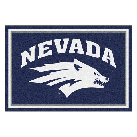Nevada Wolf Pack Ncaa Ulti-mat Floor Mat (5x8')