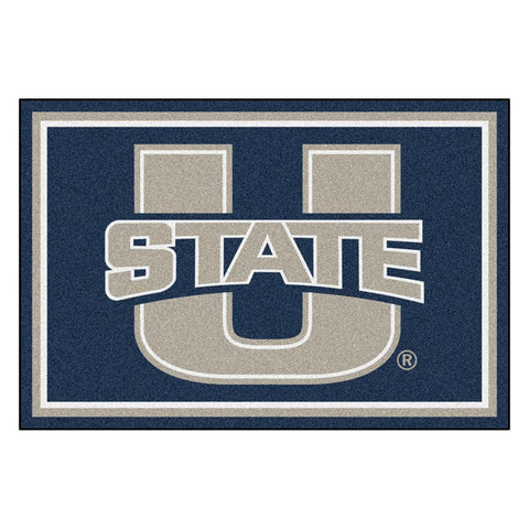 Utah State Aggies Ncaa Ulti-mat Floor Mat (5x8')
