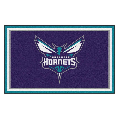 Charlotte Hornets NBA 4x6 Rug (46x72)