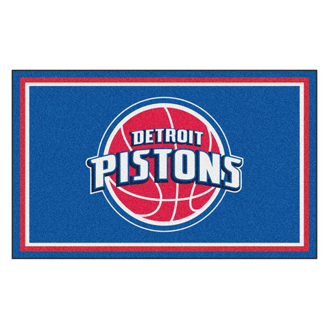 Detroit Pistons NBA 4x6 Rug (46x72)