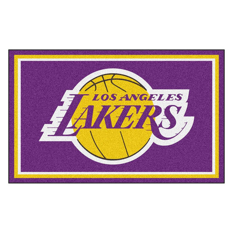 Los Angeles Lakers NBA 4x6 Rug (46x72)