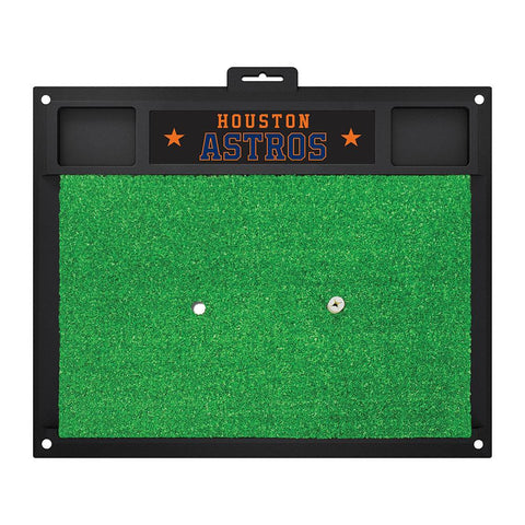 Houston Astros MLB Golf Hitting Mat (20in L x 17in W)