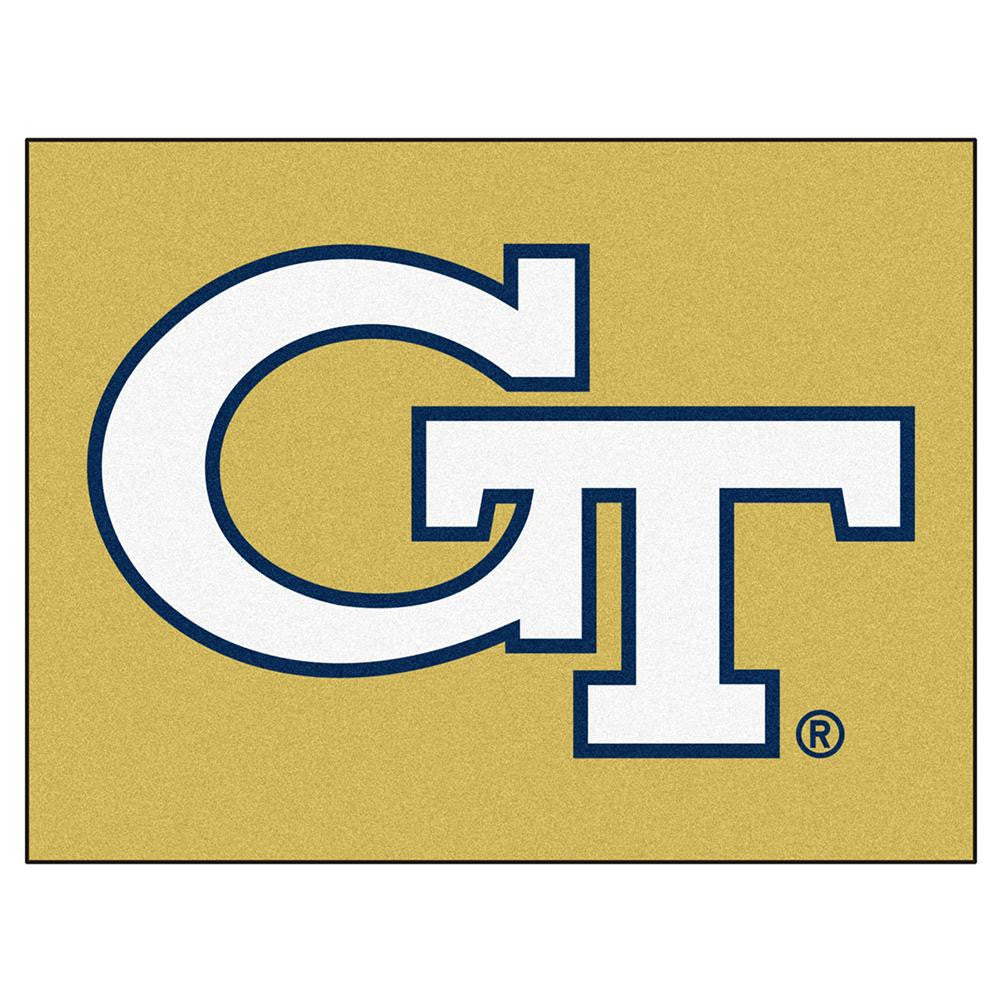 Georgia Tech Yellowjackets Ncaa "all-star" Floor Mat (34"x45")