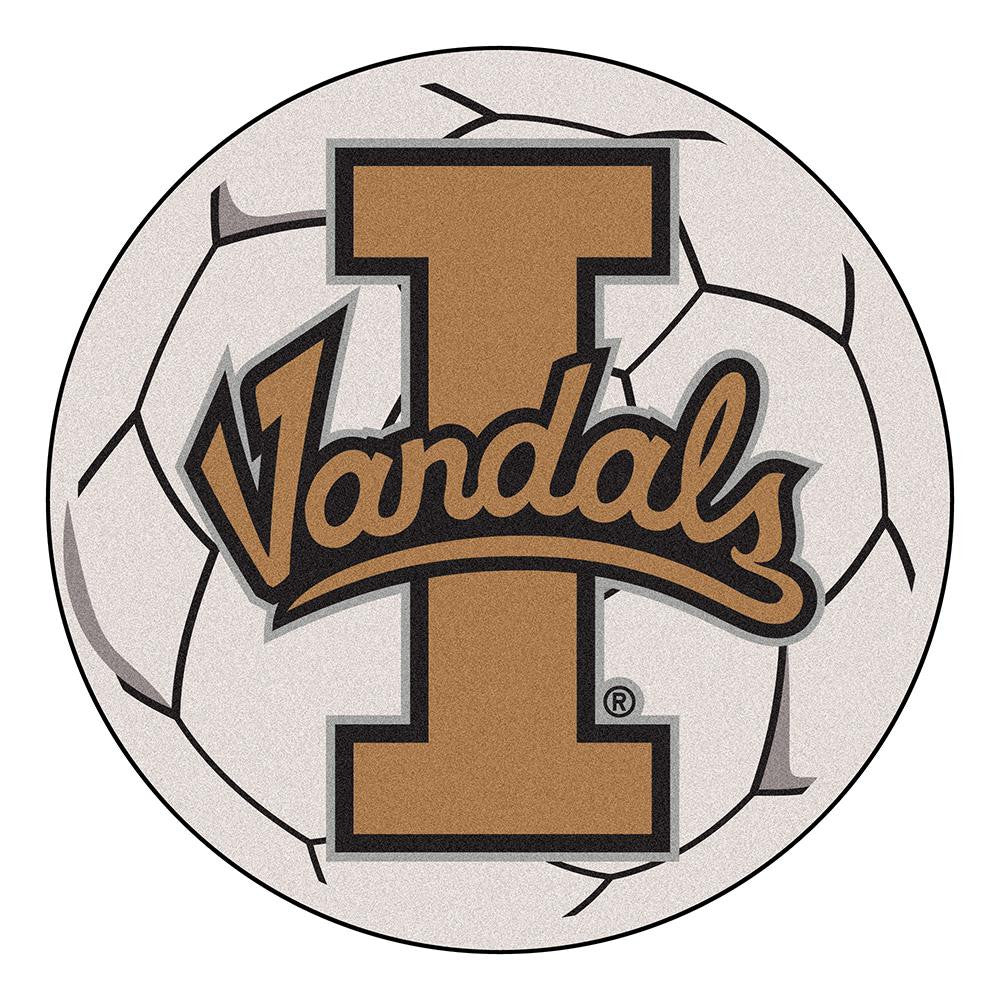 Idaho Vandals Ncaa "soccer Ball" Round Floor Mat (29")