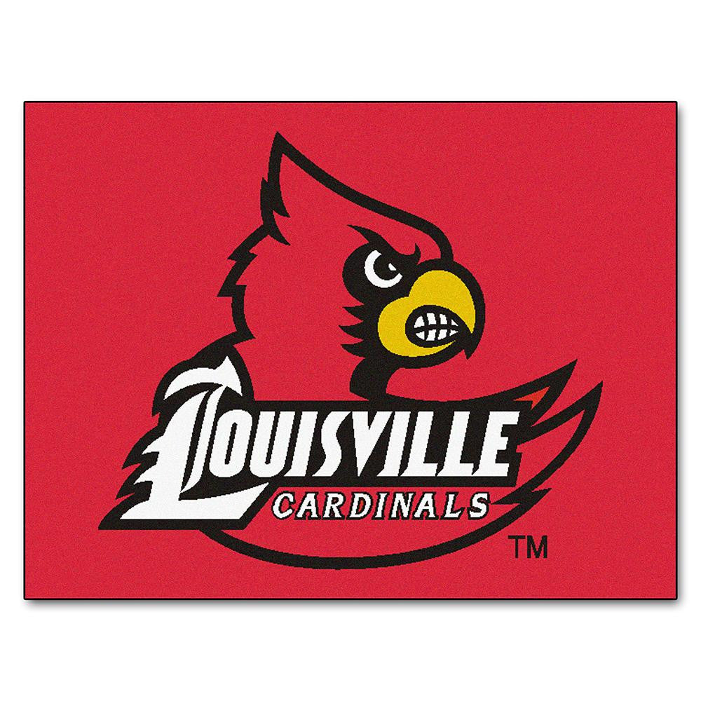 Louisville Cardinals Ncaa "all-star" Floor Mat (34"x45")