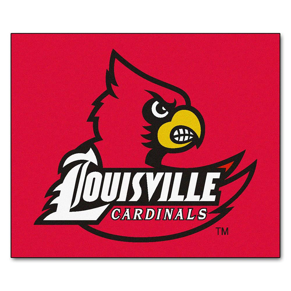 Louisville Cardinals Ncaa "tailgater" Floor Mat (5'x6')