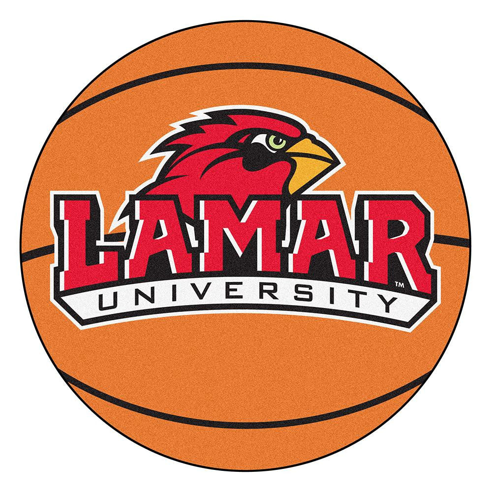 Lamar Cardinals Ncaa "basketball" Round Floor Mat (29")