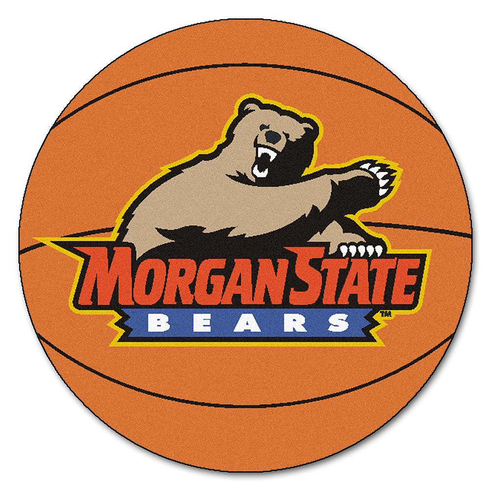 Morgan State Bears Ncaa "basketball" Round Floor Mat (29")
