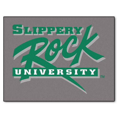 Slippery Rock Ncaa "all-star" Floor Mat (34"x45")