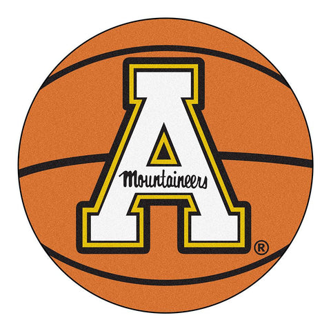 Appalachian State Mountaineers Ncaa "basketball" Round Floor Mat (29")