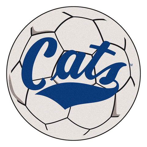 Montana State Bobcats Ncaa "soccer Ball" Round Floor Mat (29")
