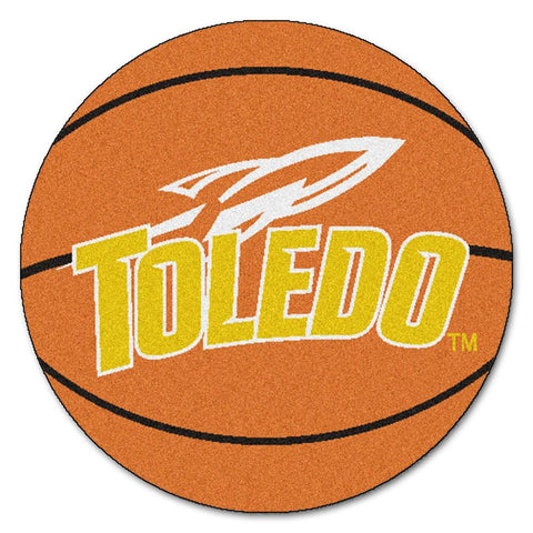 Toledo Rockets Ncaa "basketball" Round Floor Mat (29")