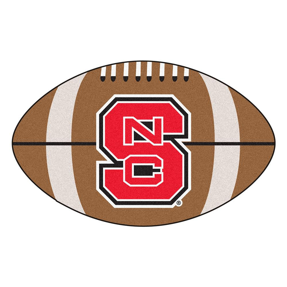 North Carolina State Wolfpack Ncaa "football" Floor Mat (22"x35")