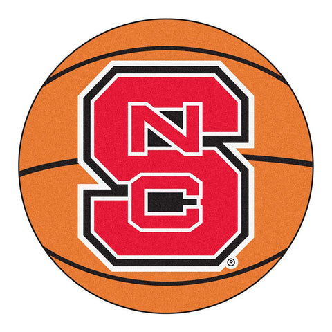 North Carolina State Wolfpack Ncaa "basketball" Round Floor Mat (29")