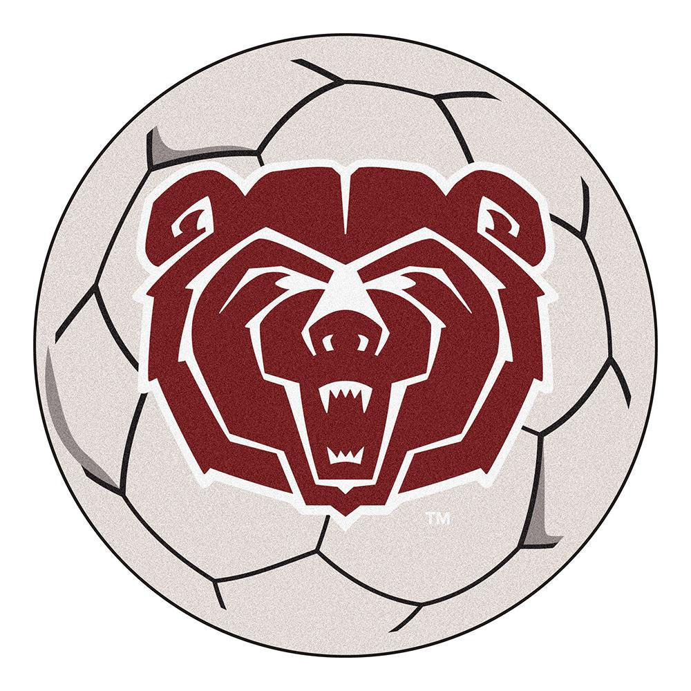 Missouri State Grizzlies Ncaa "soccer Ball" Round Floor Mat (29")