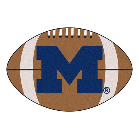Michigan Wolverines Ncaa "football" Floor Mat (22"x35")