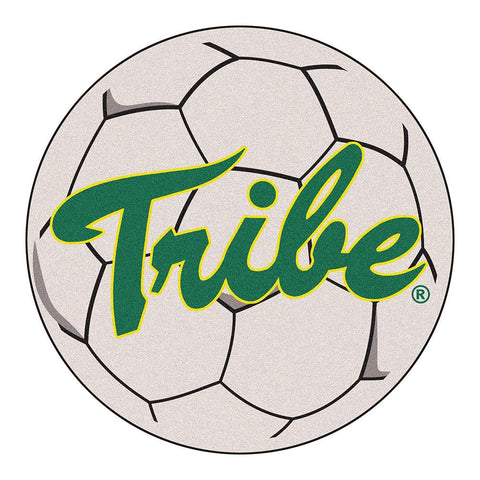 William & Mary Tribe Ncaa "soccer Ball" Round Floor Mat (29")