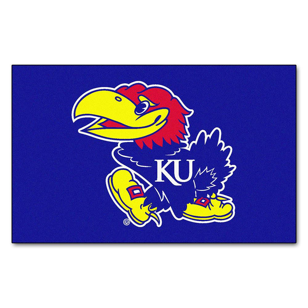 Kansas Jayhawks Ncaa "ulti-mat" Floor Mat (5x8')