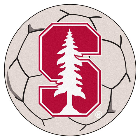 Stanford Cardinal Ncaa "soccer Ball" Round Floor Mat (29")