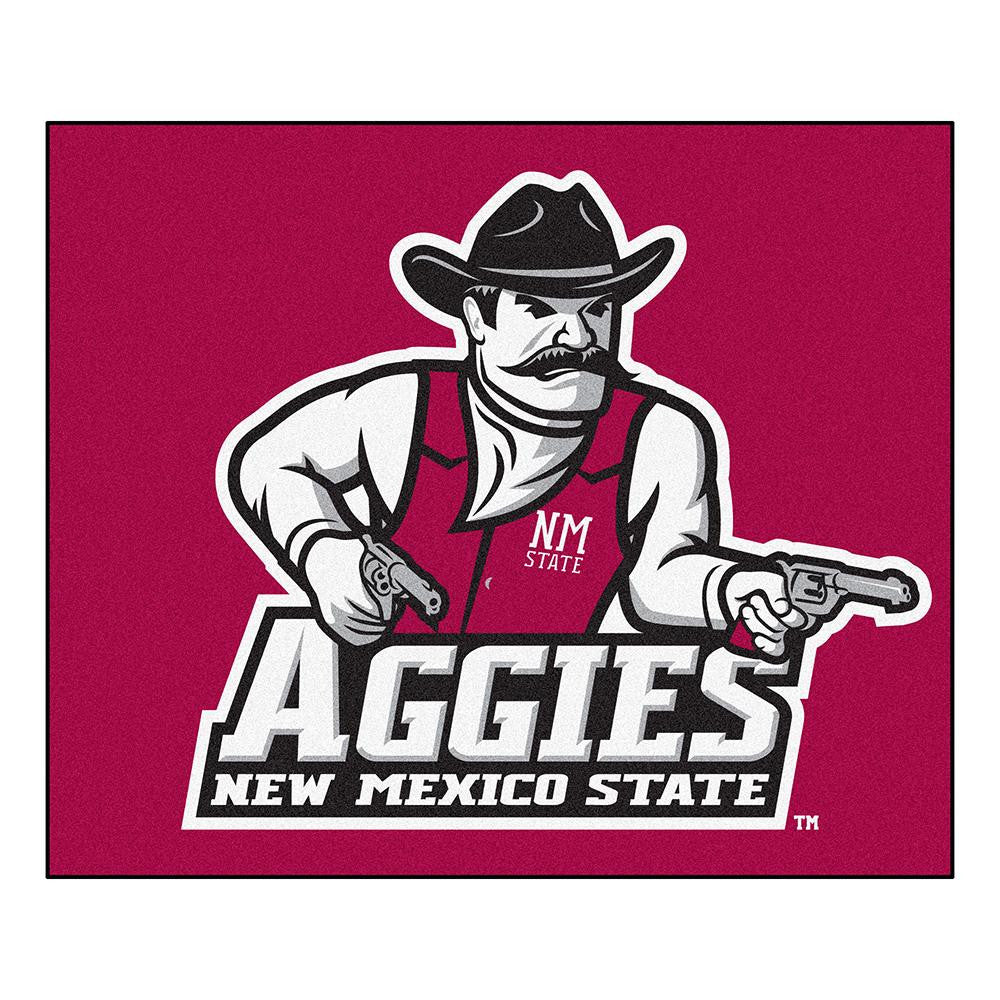 New Mexico State Aggies Ncaa "tailgater" Floor Mat (5'x6')
