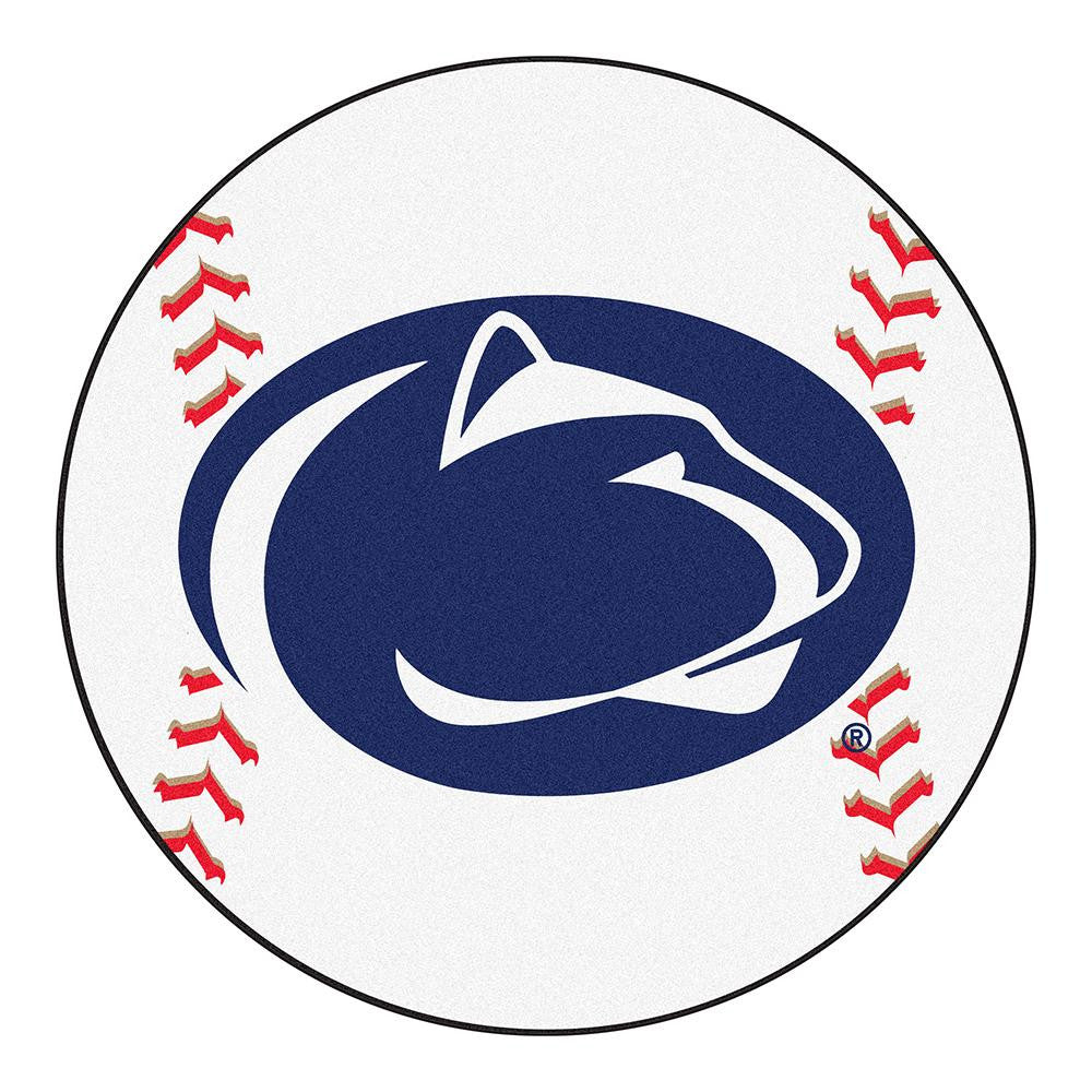 Penn State Nittany Lions Ncaa "baseball" Round Floor Mat (29")
