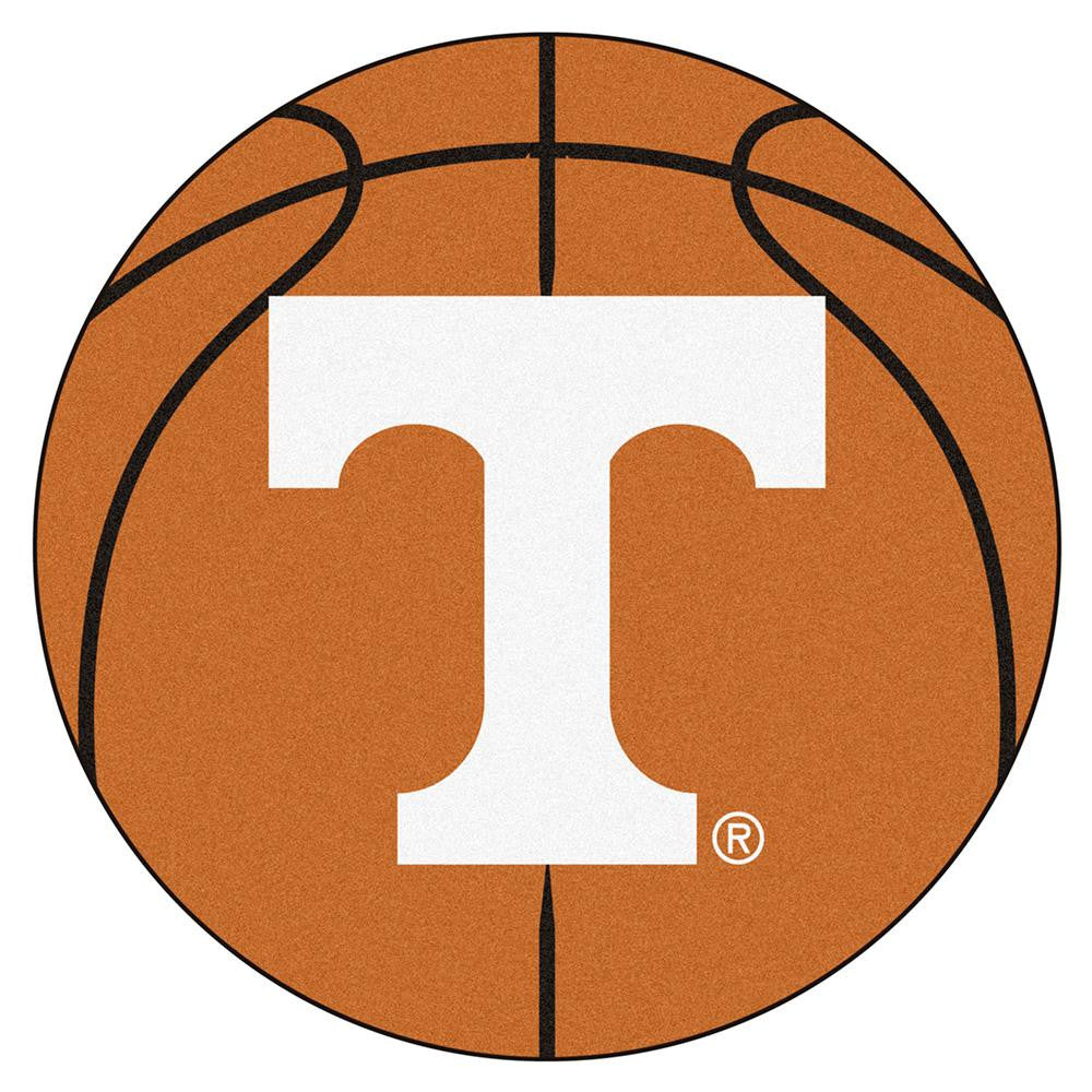 Tennessee Volunteers Ncaa "basketball" Round Floor Mat (29")