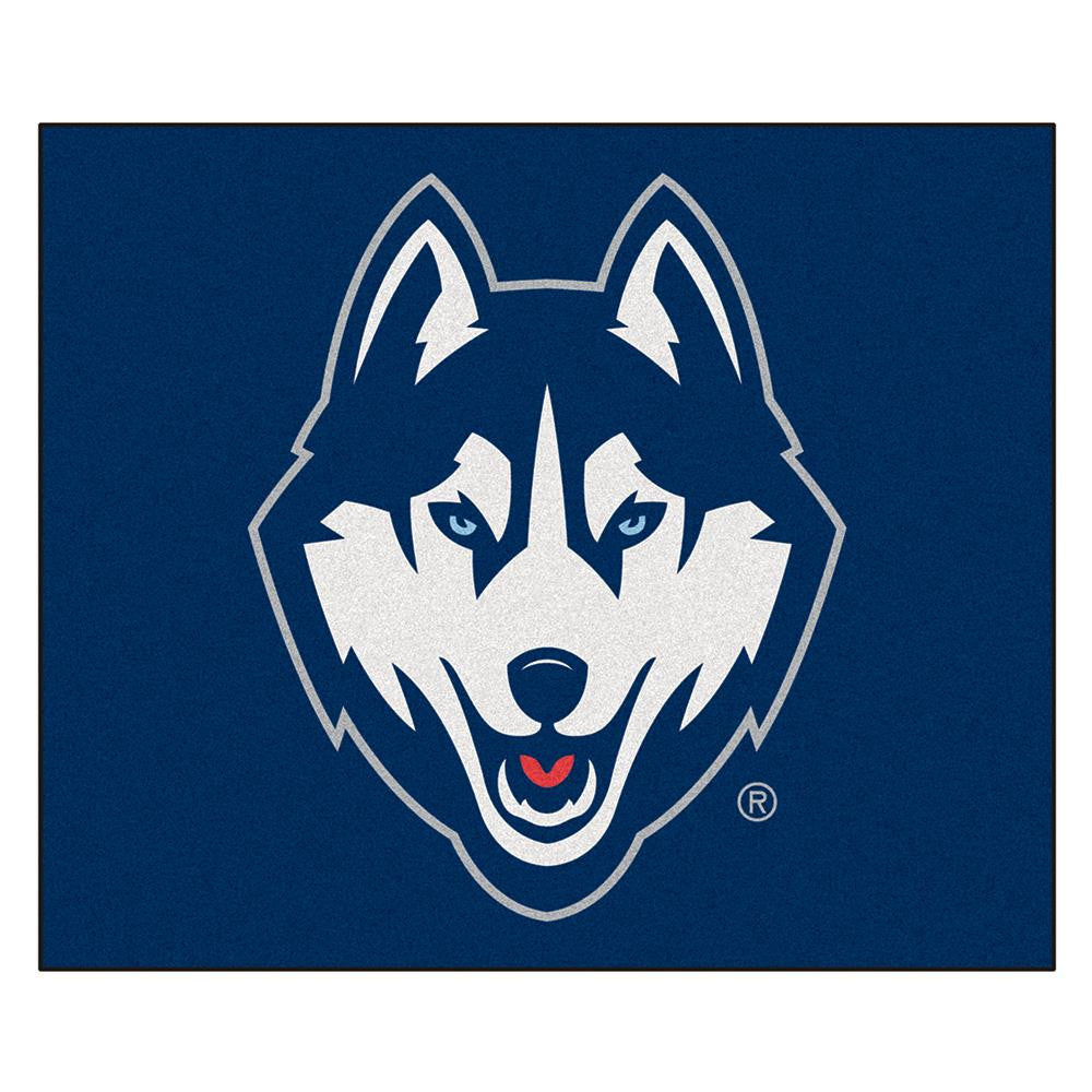 Connecticut Huskies Ncaa "tailgater" Floor Mat (5'x6')