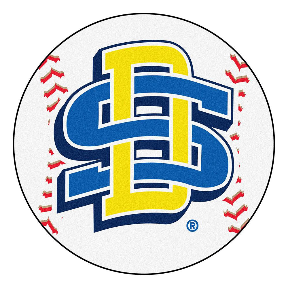 South Dakota State Jackrabbits Ncaa "baseball" Round Floor Mat (29")