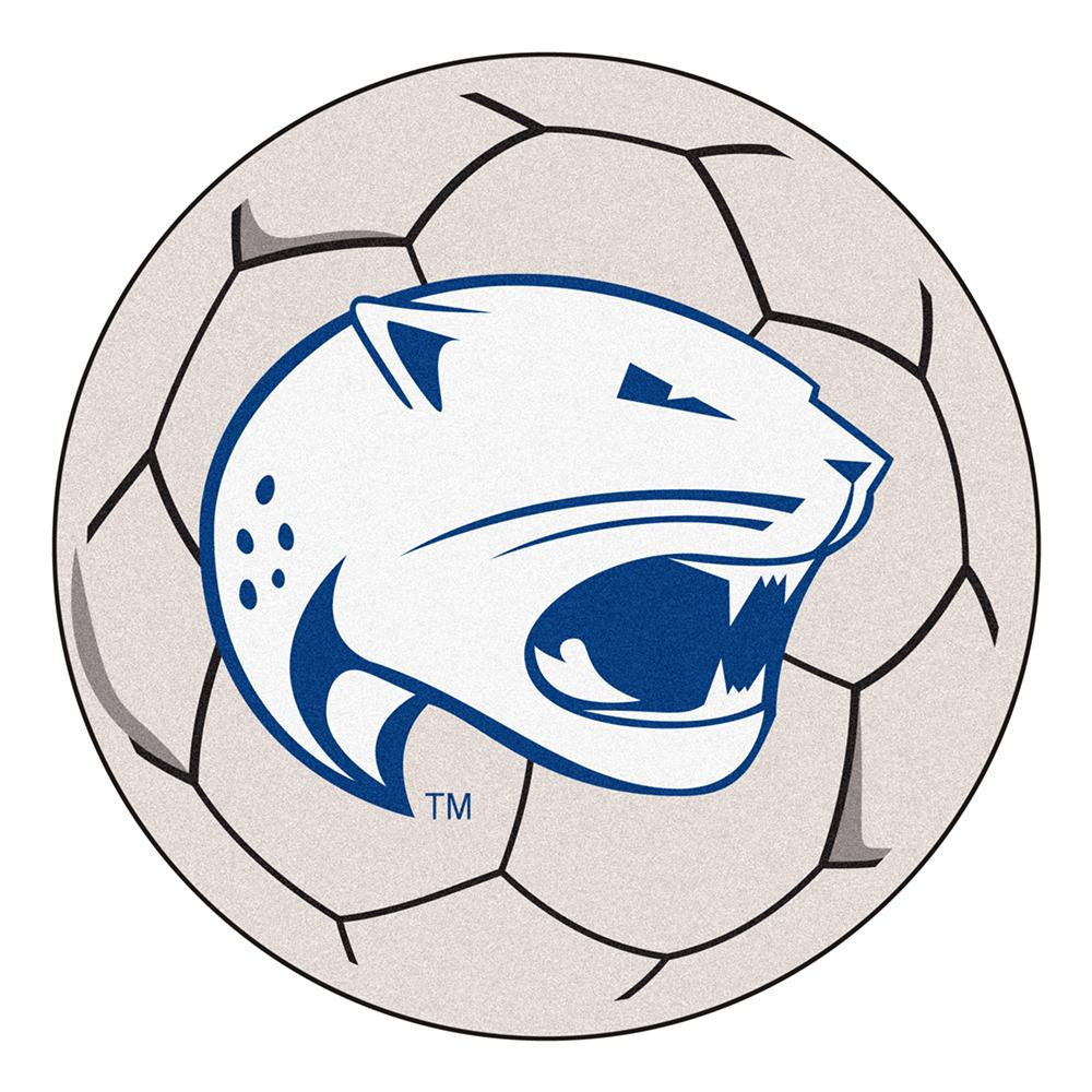 South Alabama Jaguars Ncaa "soccer Ball" Round Floor Mat (29")