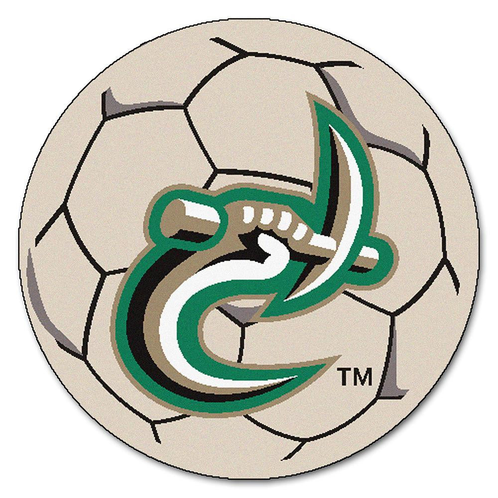 North Carolina Charlotte 49ers Ncaa "soccer Ball" Round Floor Mat (29")