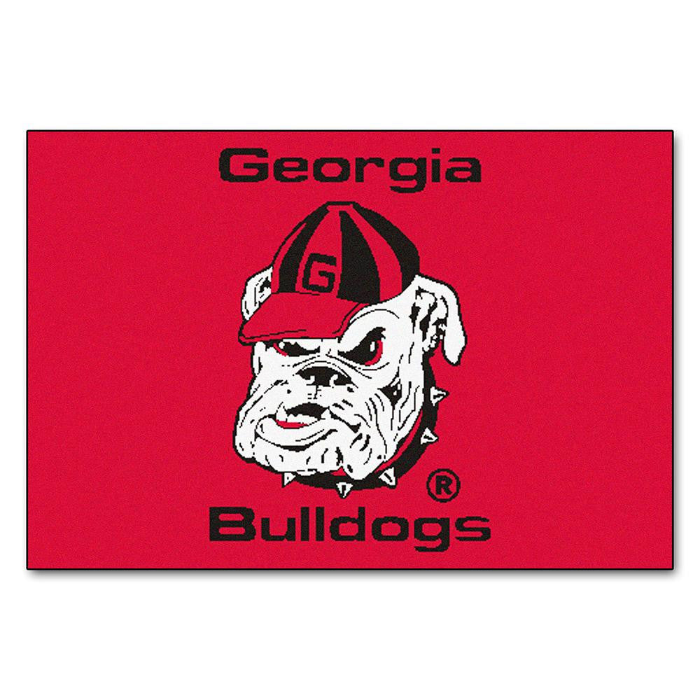 Georgia Bulldogs Ncaa "starter" Floor Mat (20"x30") Bulldog Logo